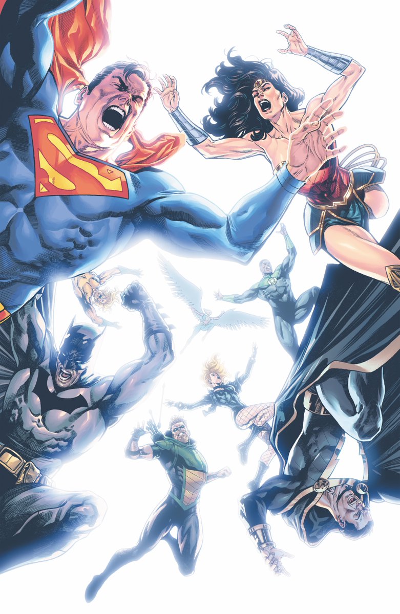 DCOfficial's tweet photo. Witness the death of justice. 

JUSTICE LEAGUE #75 arrives on April 19: https://t.co/1BoTqvuOCw https://t.co/4PFctfXLz2