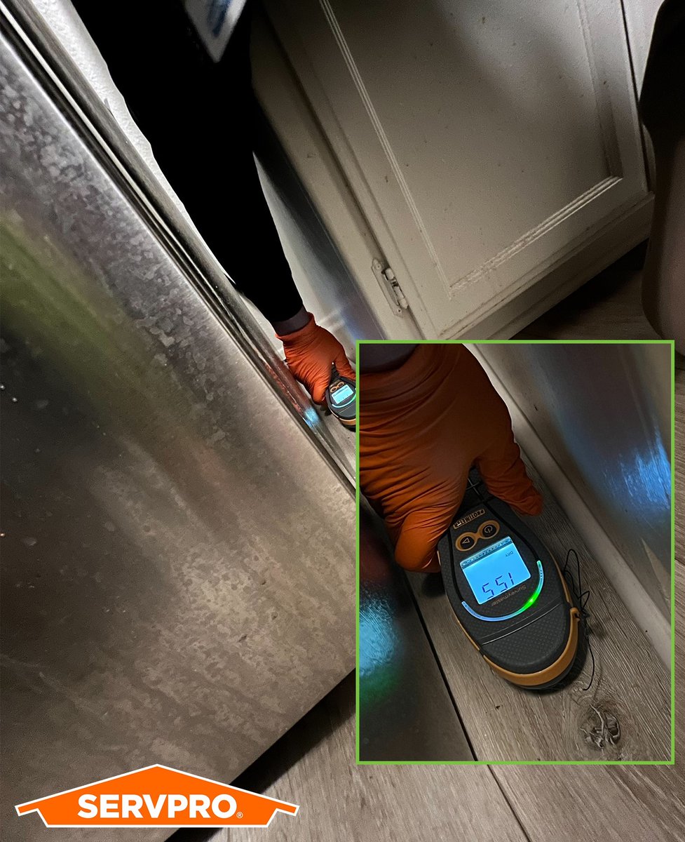 Some moisture readers have prongs at the end to physically penetrate the material and take the reading, while others send a deep signal into the material and can detect moisture through paint, drywall, and other coverings.