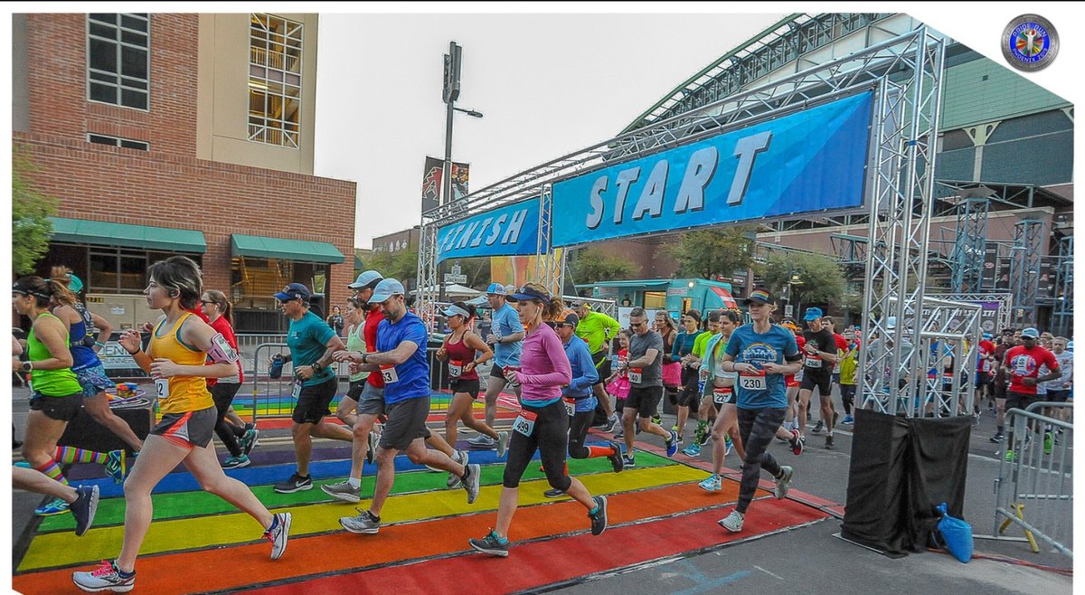 EmbryHealth's tweet photo. Embry Health is the presenting sponsor of the 2022 Pride Run Phoenix. More than 80 banners are displayed on the poles along 7th Avenue from Camelback to Indian School Road with the Embry Health logo. Come and join us on March 19th for a great cause and a fun run! #embryPROUD https://t.co/gJaycFzmyU