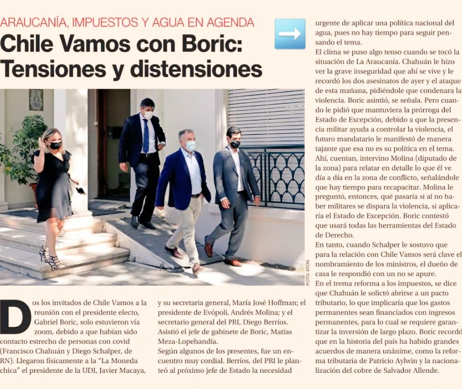 pridemocrata's tweet image. ⭕ Tan importante como resolver la violencia en La Araucanía 🔥 es atacar la grave sequía que afecta al país. Por eso nuestro partido le entregó al Presidente electo @gabrielboric la propuesta con la Política Nacional del Agua 💧 El país está primero 🇨🇱