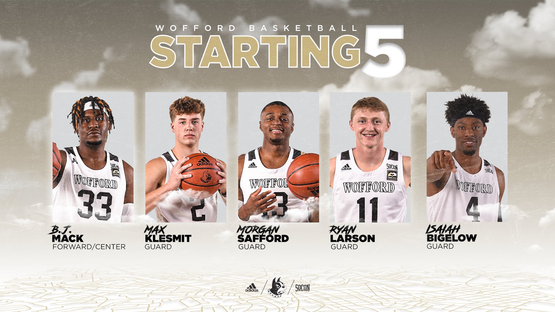 Wofford hotsell basketball roster
