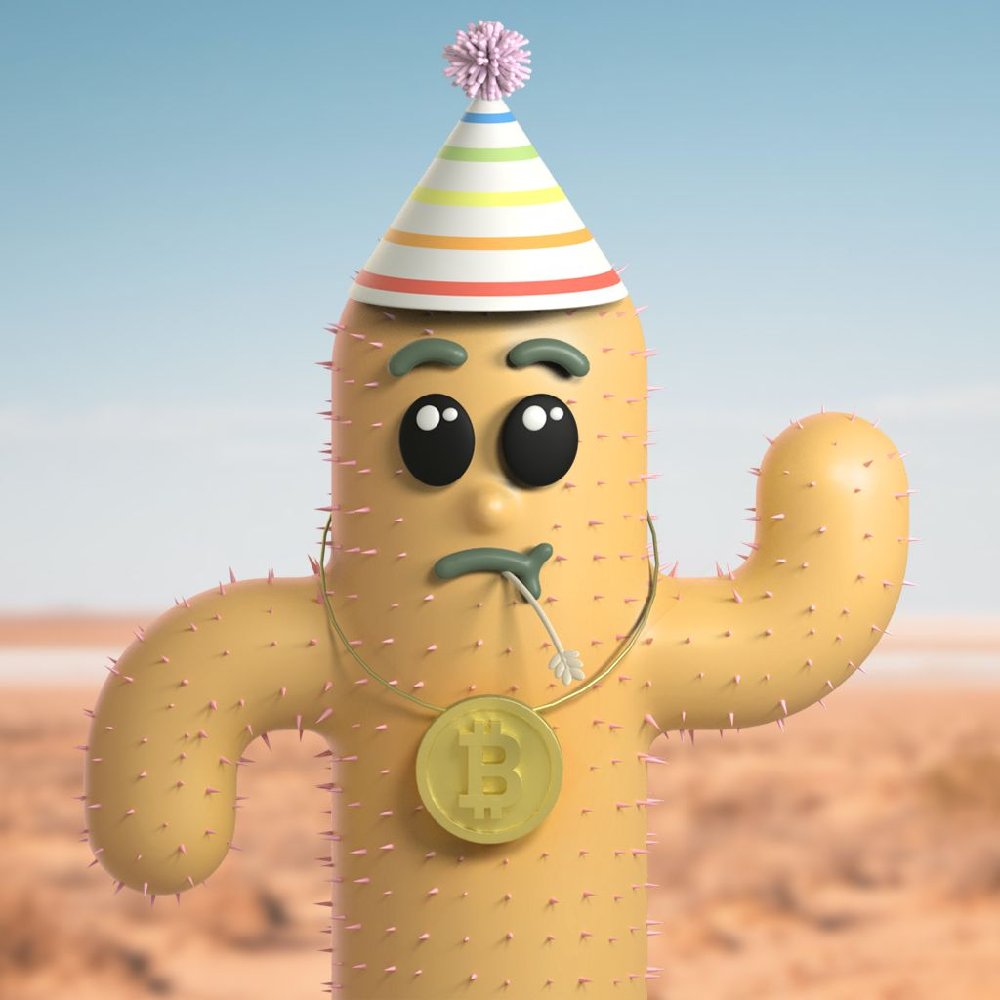 🌟1 of 199🌟 Bitcoin Medallion 

Wen bear hits 🐻 but you're a maxi

#CactiClub #BSC #BNB #P2E