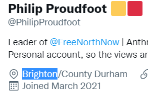 LyleRC's tweet photo. @PhilipProudfoot (Brighton boy deleted his tweet last time so here we go again) https://t.co/VxsnHlE5ZE