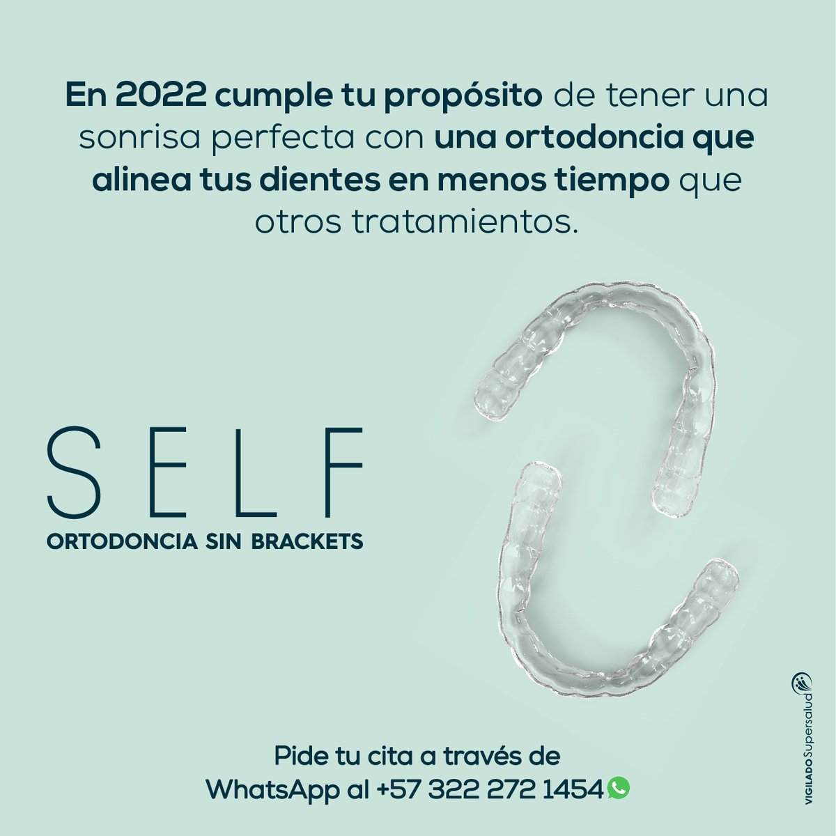 ¡El tratamiento que alinea tus dientes en menos tiempo que los brackets ha llegado y se llama #SELF! 😁🦷

Sé parte de este viaje ✨, llamando al +601 918 70 00 ☎ o escríbenos por WhatsApp al +57 322 272 1454 ✅.