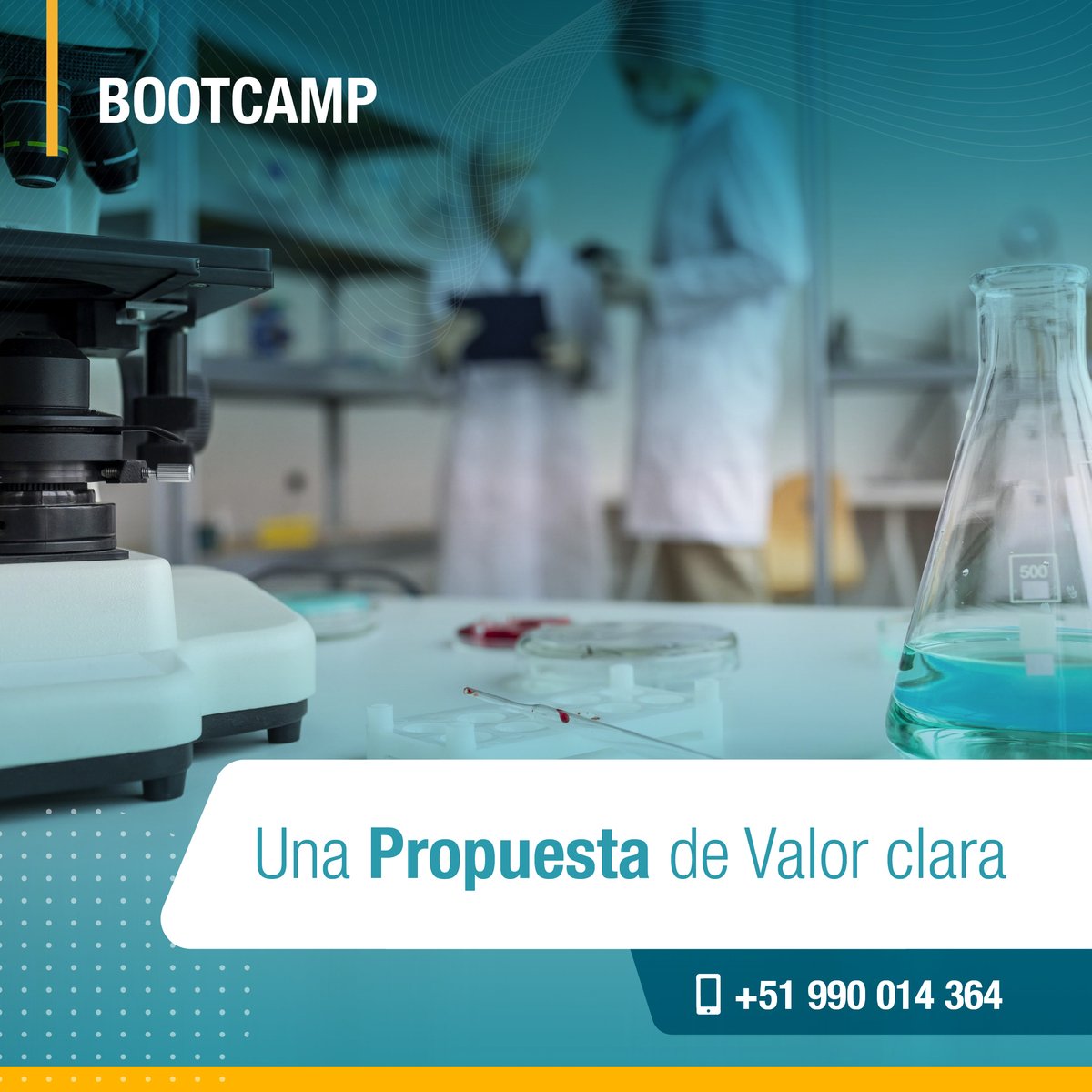 📃 Una Propuesta de Valor clara

Es muy importante que se identifique los puntos clave de la propuesta, y para esto se puede hacer una lista de los beneficios y mencionar lo que te hace diferente de la competencia.

🌟 Mayor detalle del programa: bit.ly/3A7FvrX