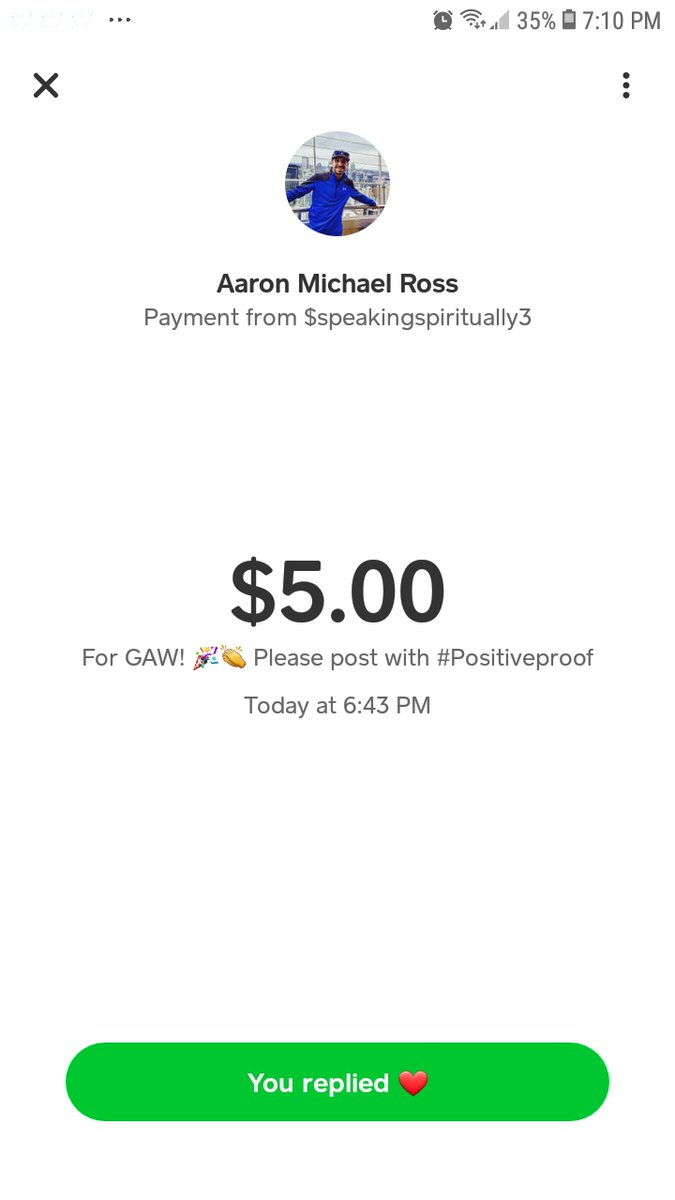 jwp49er's tweet image. Thank you, @rossaaron14 ! You sent that really quickly. Lol. We can really use this rn, so thank you so much! And, ty for helping others as often as you do. 
#PositiveProof #KindnessKrew