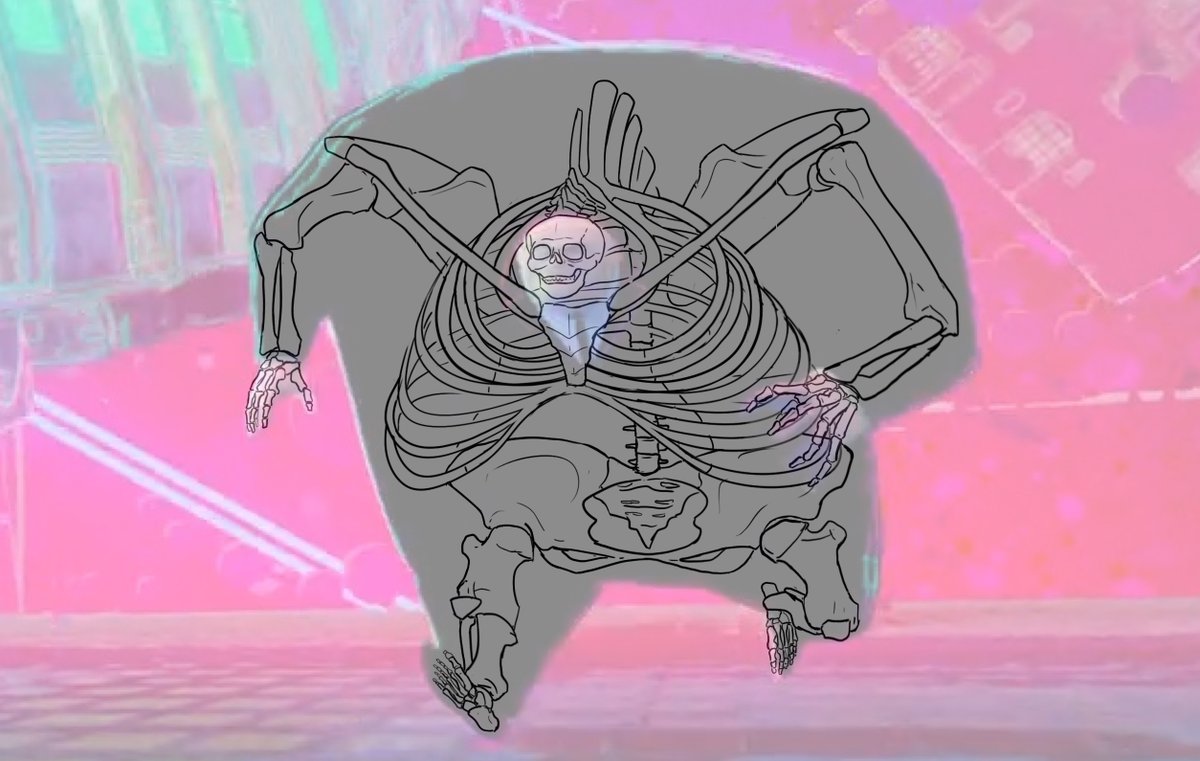 digital_duck's tweet photo. Kingpin skeleton https://t.co/MI1YbSLrby