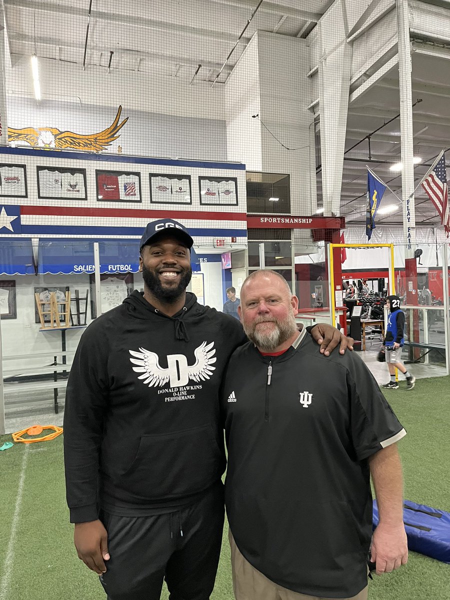 Thanks <a href="/OLCoachHiller/">Darren Hiller</a> for stopping by to talk about my athletes!