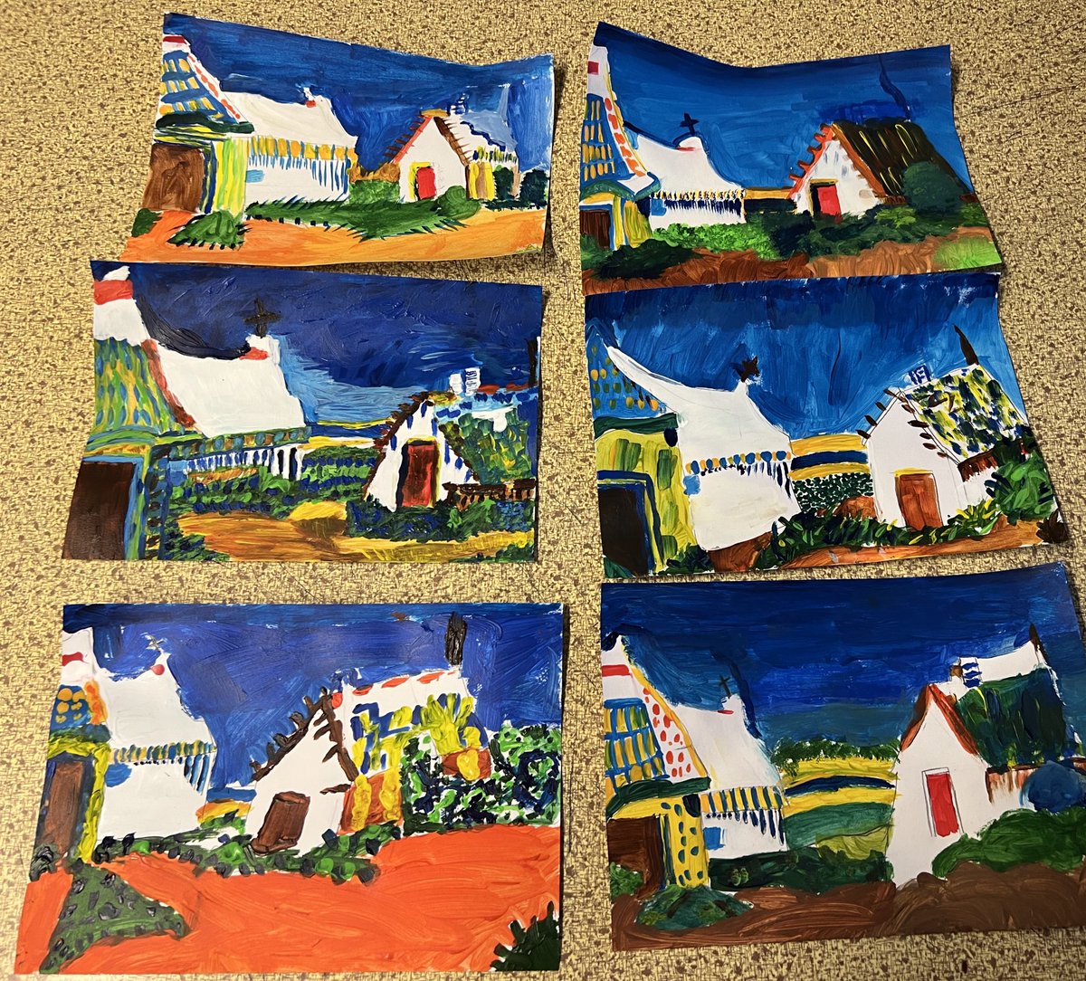 sfmandellgt's tweet photo. Beautiful Van Gogh completed yesterday at AMS. Grade 7 G&amp;T @WTSD_GT https://t.co/09IPoSR6Vm