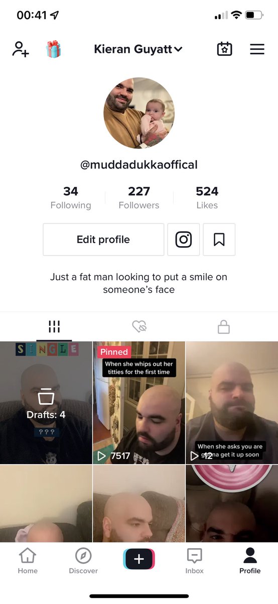 My videos has been popping off on <a href="/tiktok_us/">TikTok US</a> <a href="/tiktok_uk/">TikTok UK</a> never did I imagine I’d have 10 followers, let alone 200. Now I just need to get the creative juices flowing l.