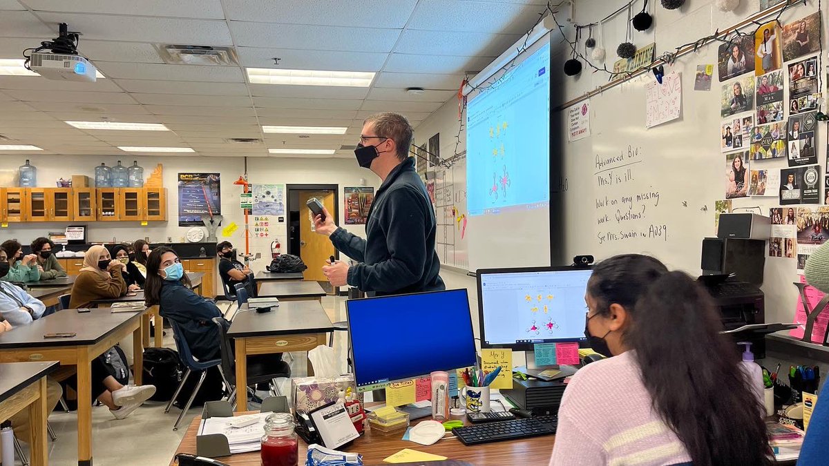 CHS Science NHS tweet media