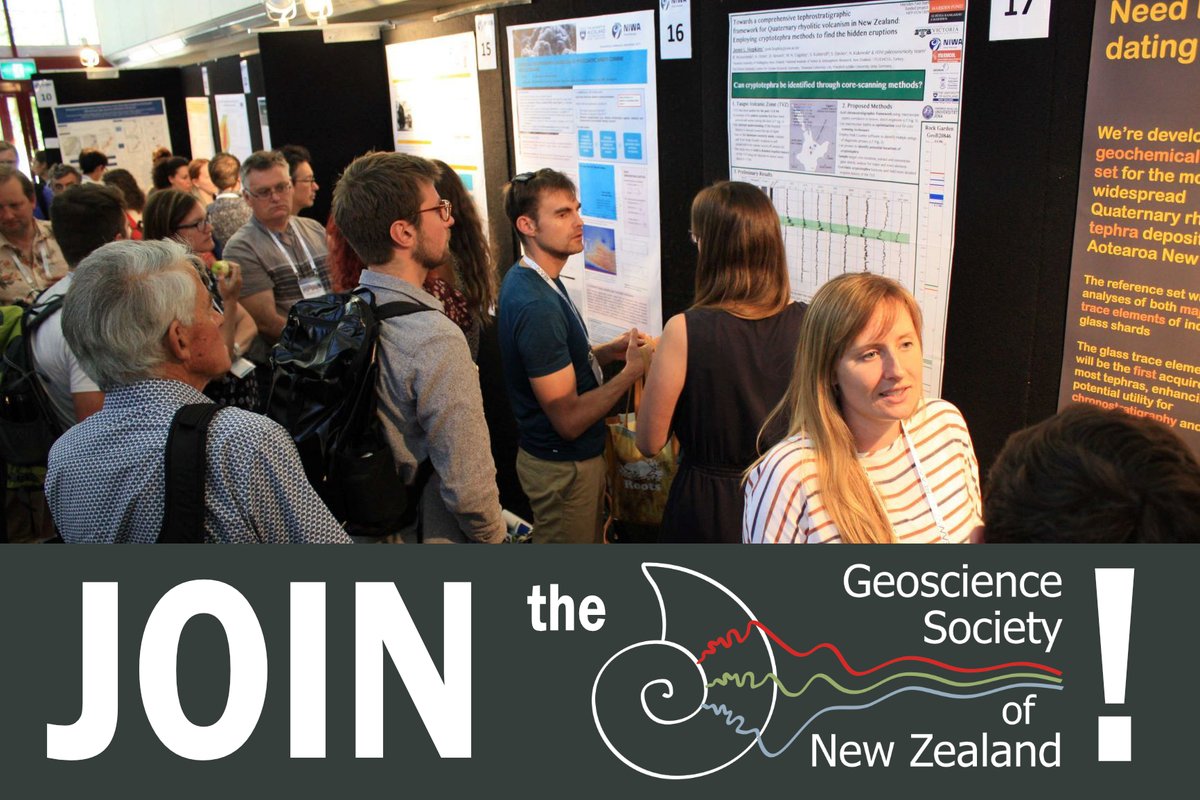 GeoscienceNZ's tweet photo. Ever thought about joining us here at GSNZ? Now is a GREAT time to join as you'll get 15 months of membership for your annual subscription, meaning you'll effectively get 3 months membership--and all the benefits--for FREE!
Find our more: https://t.co/XjxwOF4wio
#GSNZ #NZgeology https://t.co/cVYR24rJW2