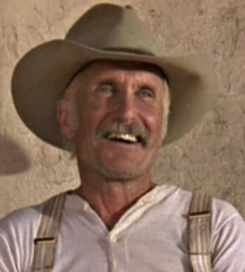 AaronWallace11's tweet photo. @ThatEricAlper Captain Augustus McCrae. It was the first “real movie” I was allowed to watch as a kid. https://t.co/NPOzhb1dSd