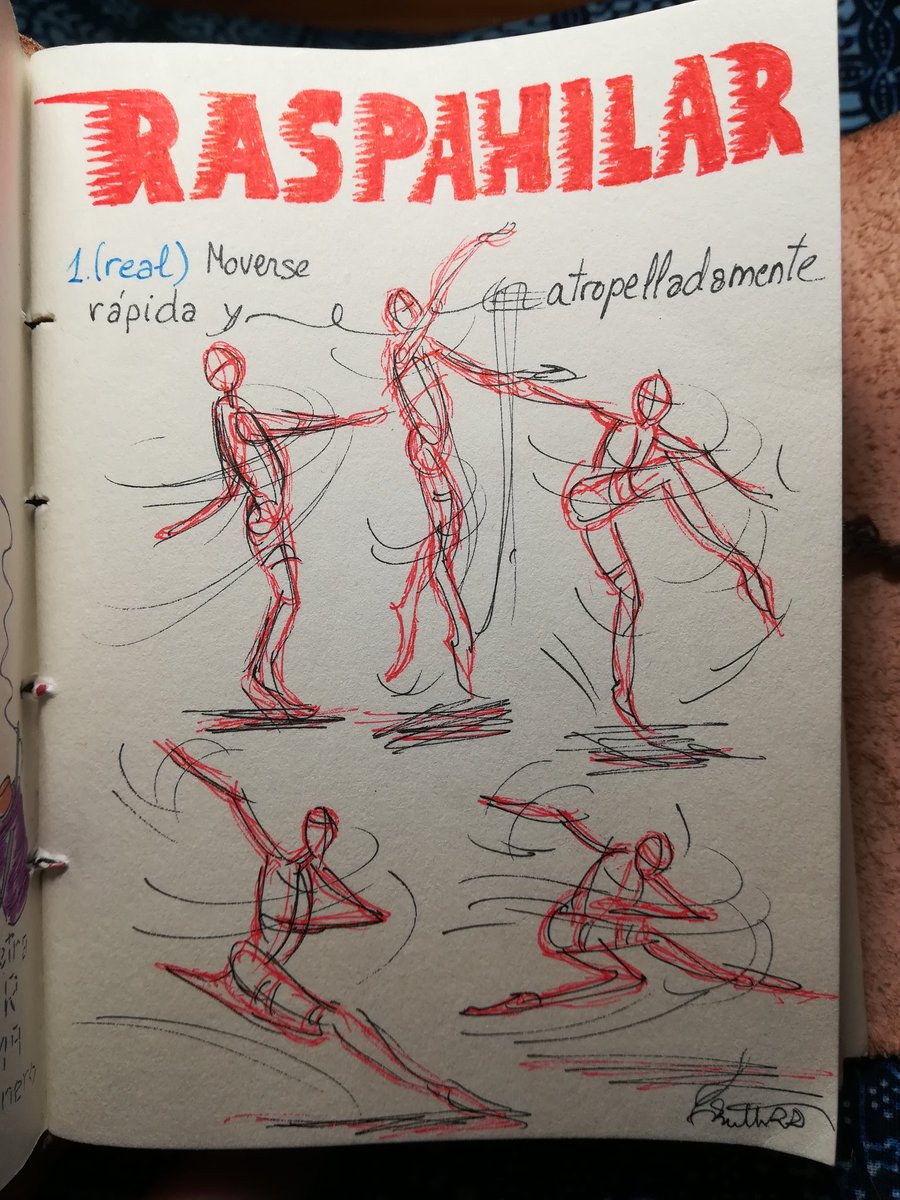 Rmtchico's tweet photo. Día 19,con la R, #Raspahilar
(1acepción,real) Moverse rápida y atropelladamente.

(2acepc.,fantástica y sugerida por mi prima Bea) Coser con raspas de sardinas 🤭🤭🤭
#dibucedario2022
#letraR
#19Enero https://t.co/VLIn7YC142