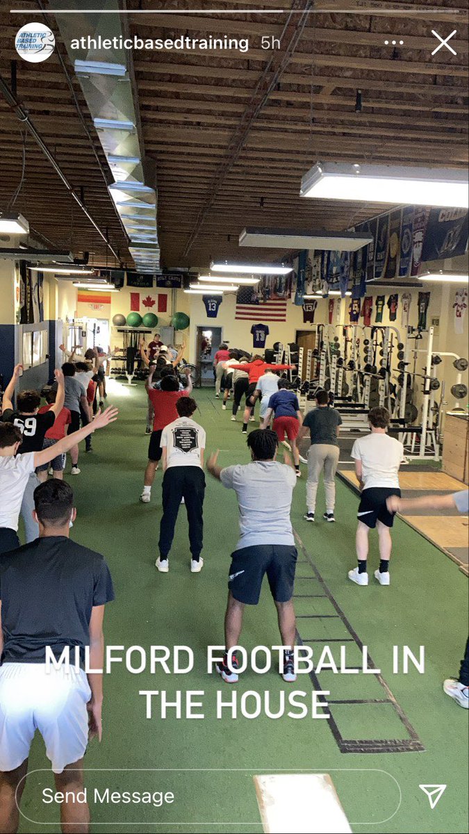 ABT (@athbsdtraining) on Twitter photo Milford Football Group Warmup before another outstanding training session
@MHSCoachO
<a href="/Coacholson2/">Dana Olson</a> Milford Football Group Warmup before another outstanding training session
@MHSCoachO
<a href="/Coacholson2/">Dana Olson</a>