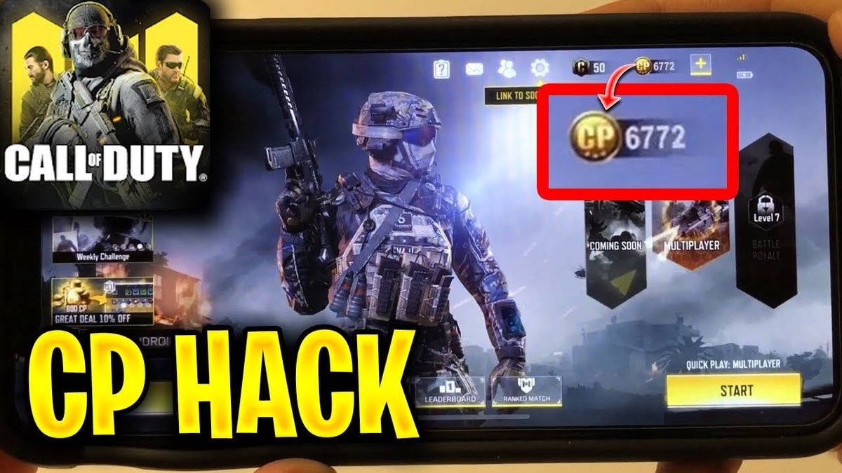 Free Call of Duty Mobile Cp Generator No Survey tweet media