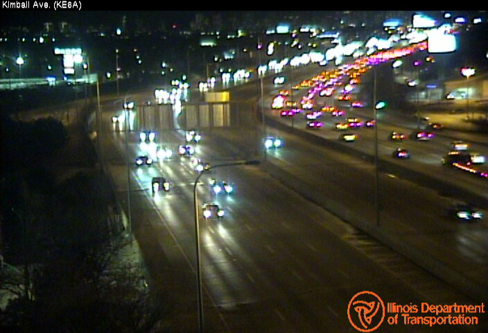WBBM1059Traffic's tweet photo. Traffic is still stacked up on the inbound #KennedyExpressway as rush hour dies down.  It's heavy from #IrvingParkRoad to before #OhioStreet.  Give yourself about 25 minutes into downtown. 
 #ChicagoTraffic @WBBMNewsradio https://t.co/NwS0trdNHk
