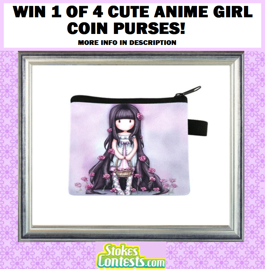 StokesContests's tweet photo. 🔥2 DAYS LEFT!🔥WIN 1 of 4 Cute Anime Girl Coin Purses!
ENTER HERE▶️▶️ https://t.co/ICvpW4VuwP Good Luck!💖💖#contest #sweepstakes #competition #gift #free #giveaway #win #prize #anime #animegirl #coinpurses #purse https://t.co/ld7nmyTRWK