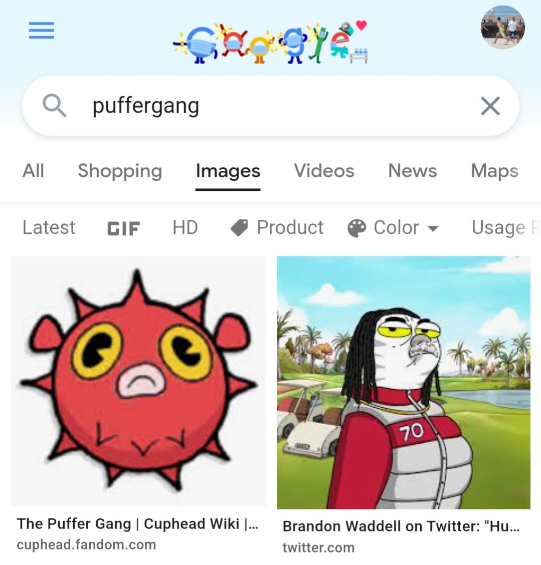 Inspired by the <a href="/Stoniphantom/">Stoni</a> post, I googled #PufferGang and the homie <a href="/BWaddell20/">Brandon Waddell</a>'s Puffer edit came up as the #2 result

Haha I love this shit 

#GangGang #PufferGang