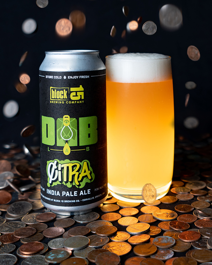We spared a bold amount of change for this one 💰 ... Dab Lab ¢itra is our newest to the lineup! instagram.com/p/CY7tgHysMTf/ #Block15Brewing #DeliveringHoppiness #CorvallisOregon #OregonBeer #CraftBeer #Corvallisbeer #Block15beer #hazyipa #DabLabSeries #DabLab #DabLab¢itra