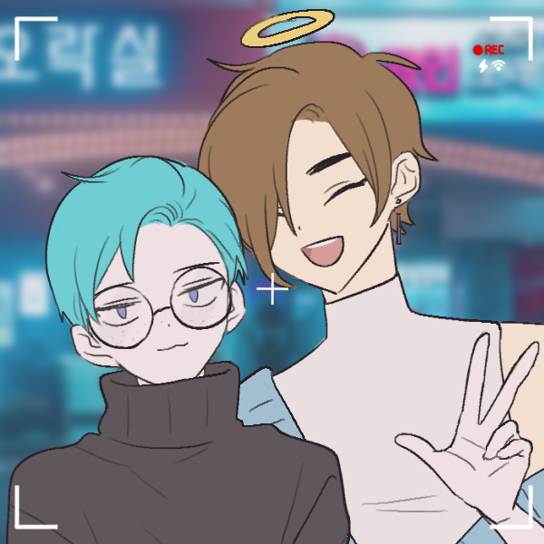 moonflowershow's tweet photo. Your two favorite philosopher punks are wishing you a maximally blessed evening. 🫐✨ https://t.co/0gZvRrta2O