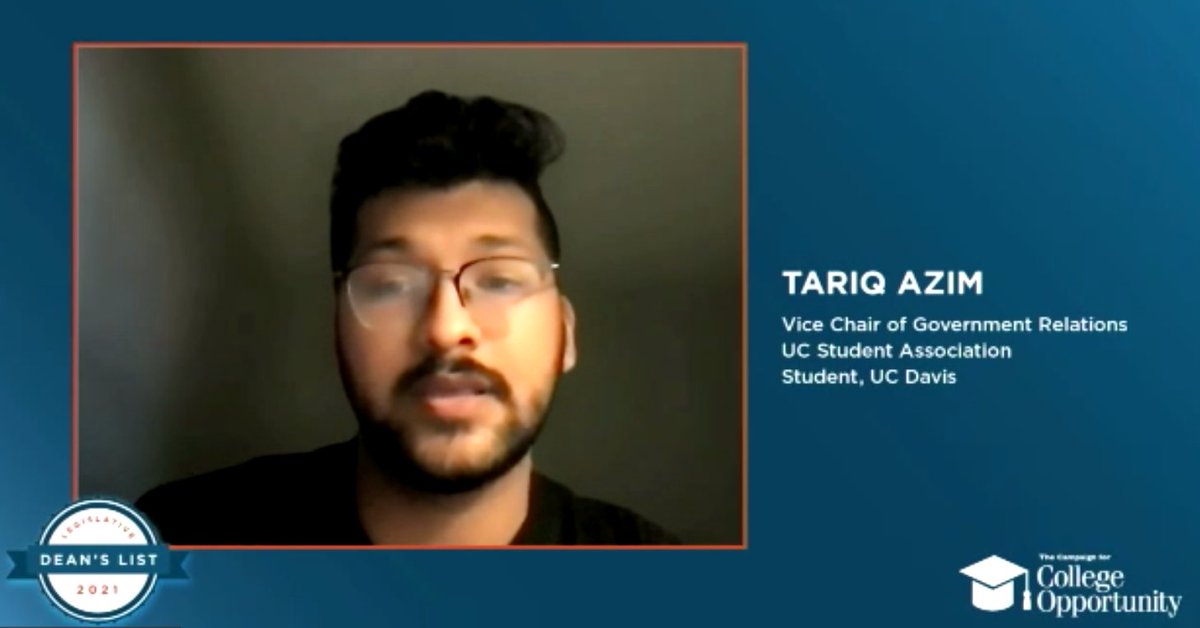 AudreyEDow's tweet photo. .@azimtariq01 discusses how important it was for him to co-sponsor #AB928 to #TransformTransfer citing that
19% of @CalCommColleges students transfer in 4 yrs, & 28% in 6 yrs. A complex & inequitable transfer system keeps communities in CA marginalized. @CollegeOpp https://t.co/4d2bOxC2FQ