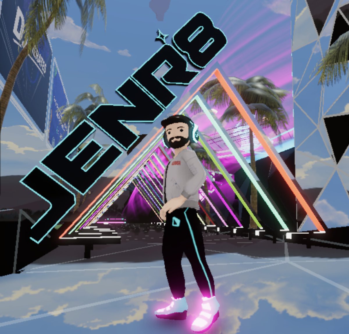 djenerates's tweet image. Get yr booty into JENR8 and get down with DJ&apos;s Sic Ric, Alusive and DJ Nater, streaming live now in @DecentralGames  #nftdj #metaverse #nftmusic #djens 
Visit: play.decentraland.org/?island=I20ft1…