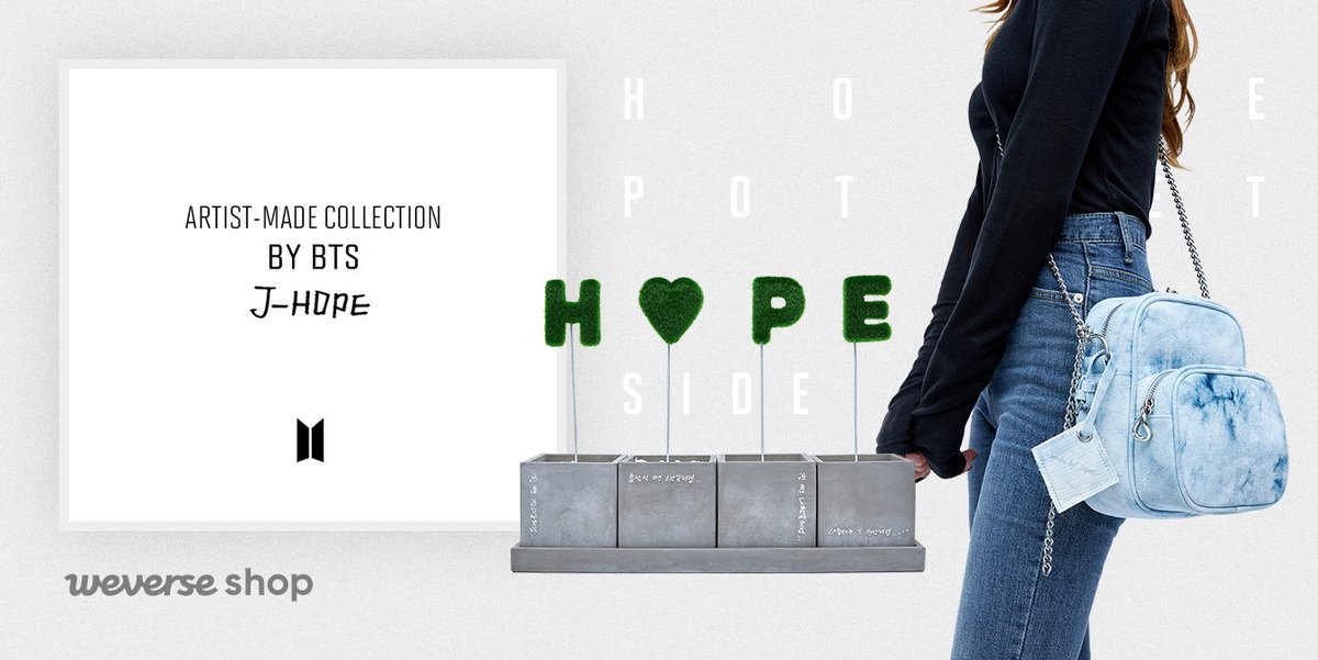 BTS ARTIST-MADE COLLECTION BY BTS [J-HOPE] SIDE BY SIDE MINI BAG