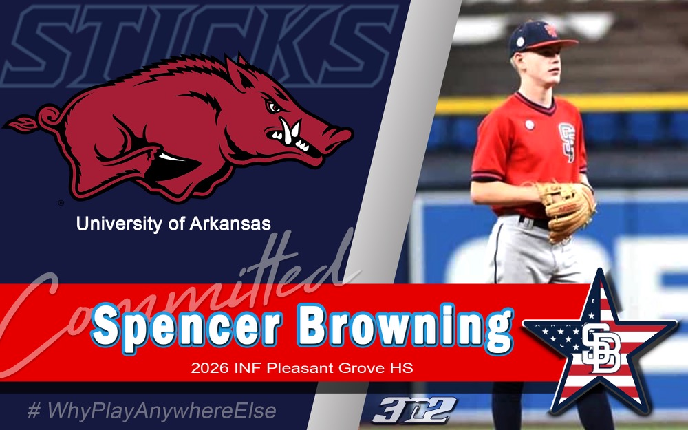 Excited and proud to announce my commitment to University of Arkansas. Dream come true and blessed. 🐗⚾️♥️ #HOGS <a href="/Brewsterc29/">Chase Brewster</a> <a href="/PBR_Arkansas/">Brian Walker</a> <a href="/AR_Sticks/">Sticks Baseball</a> <a href="/PerfectGameUSA/">Perfect Game USA</a> @JBrownPG <a href="/3N2Sports/">3N2 Sports</a> <a href="/PGHAWKSBASEBALL/">PG Hawks Baseball</a> <a href="/SABAHalter18/">Shane Halter</a> <a href="/CedrickHarris11/">Cedrick Harris Sr.</a>  <a href="/RazorbackBSB/">Arkansas Baseball</a> <a href="/Lucas_wacha12/">Lucas Wacha</a> @PGAthletics1