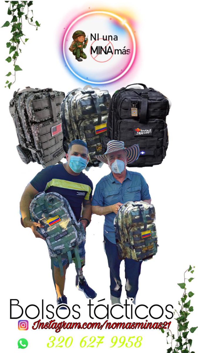 Apoyemos el emprendimiento de nuestros héroes heridos en combate <a href="/fniunaminamas22/">Ni Una Mina Más #colombialibredeminas</a> , son ejemplo de superación.
Gracias por este detalle tan especial.