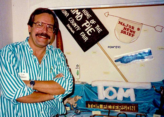 raycoletv's tweet photo. Tom Peterson was all-timer as a friend &amp; colleague @kcautv from 1976-94. Can’t help but think of him today on what would have been his 74th birthday. My favorite anchor team: Tom, @TimSeamanABC9 &amp; @GCALund. https://t.co/Z8GzXmvd2y