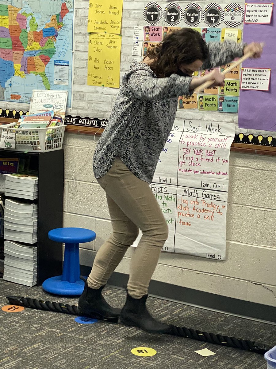 VogelWendi's tweet photo. Got to hang out @KentwoodPS at Townline in science today. Ss busy making sense of 🐿 structures that allow them to climb, glide, and balance. Can we balance like a squirrel? Even Mrs. Beck was in on the fun! #MLPBL @kentisd https://t.co/in5AKav7ku