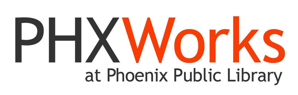 PhxLibrary's tweet photo. Join us for #PHXWorks - Workforce Training Series @ #OcotilloLibrary. Job-seeking adults/teens can learn valuable job skills in person 4:30 pm every THURS. This wk is Interviewing Fundamentals. Prepare for an interview, get tips to present your best self. https://t.co/kMzJIXBIlZ https://t.co/mexneLT2ld