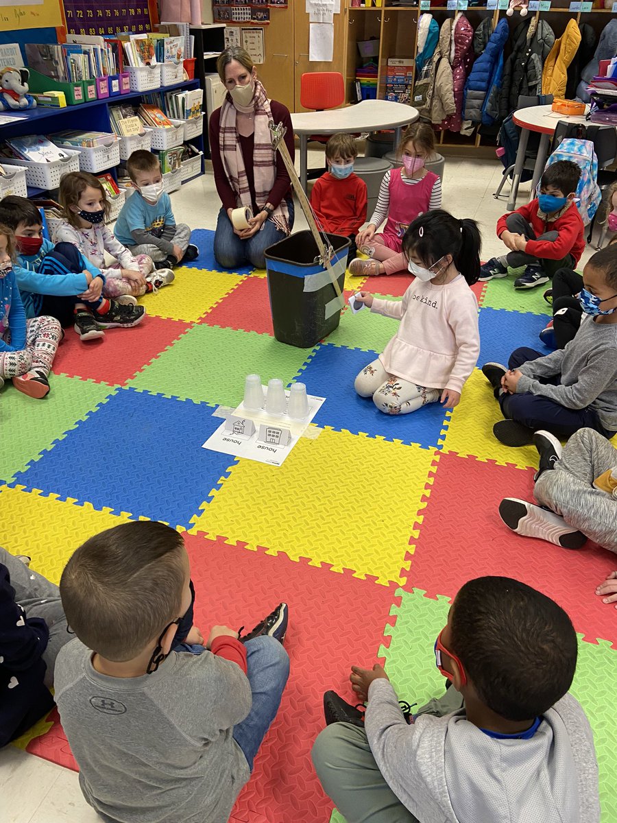 We are exploring force, magnitude and direction by trying to knock down a wall of cups without knocking down a house. #mysteryscience