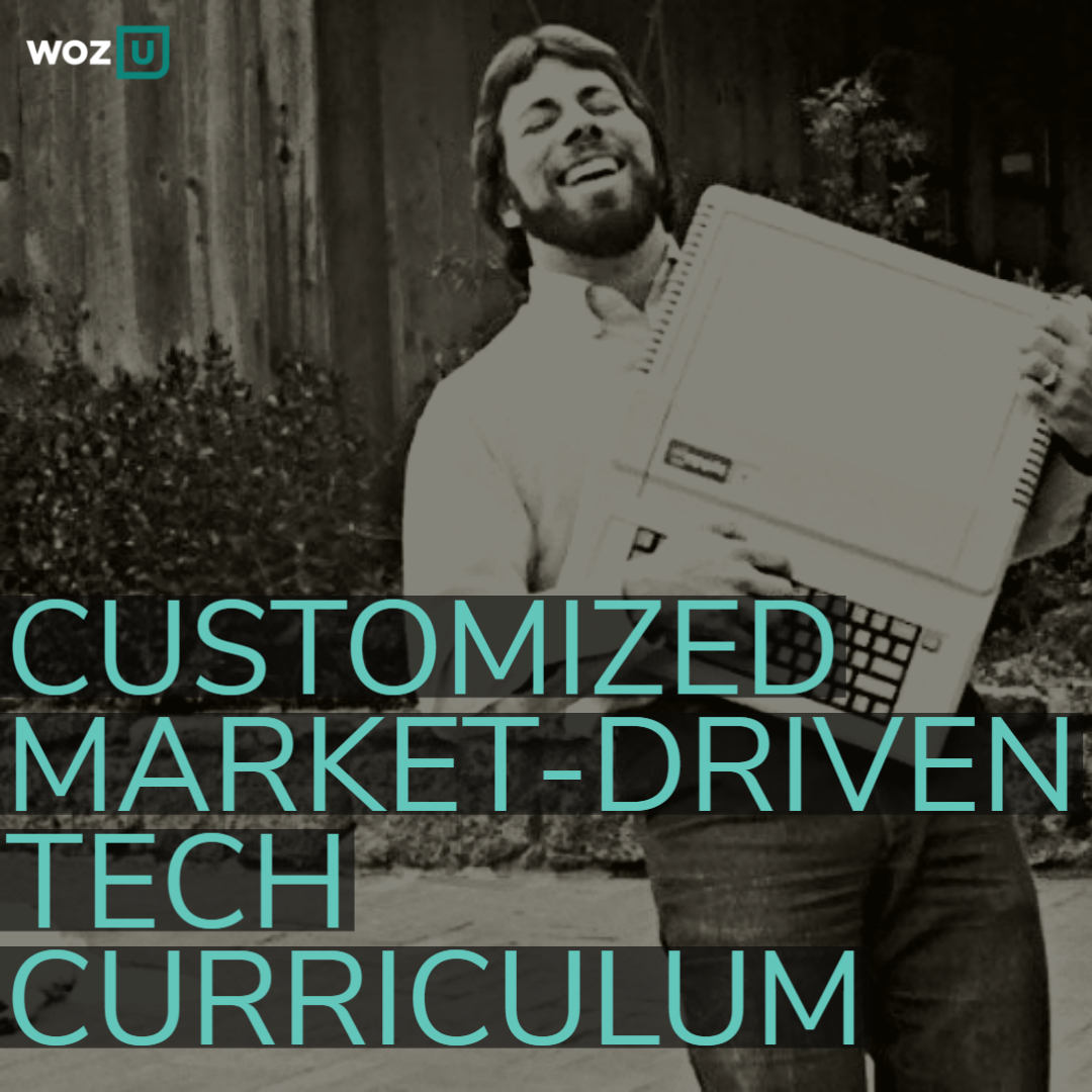 TheWozU's tweet image. Get customized market-driven tech curriculum for your institution. 

bit.ly/higher-ed-train

#Woz #WozEnterprise #TechCurriculum #TechCareer #TechTraining #HigherEd