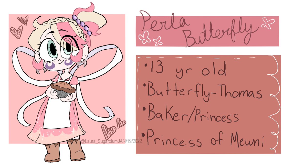 laura_sugarplum's tweet photo. #perlabutterfly #perlabutterflythomas #starckie
I made Perla a pie outfit! https://t.co/MDqe9qHCqs