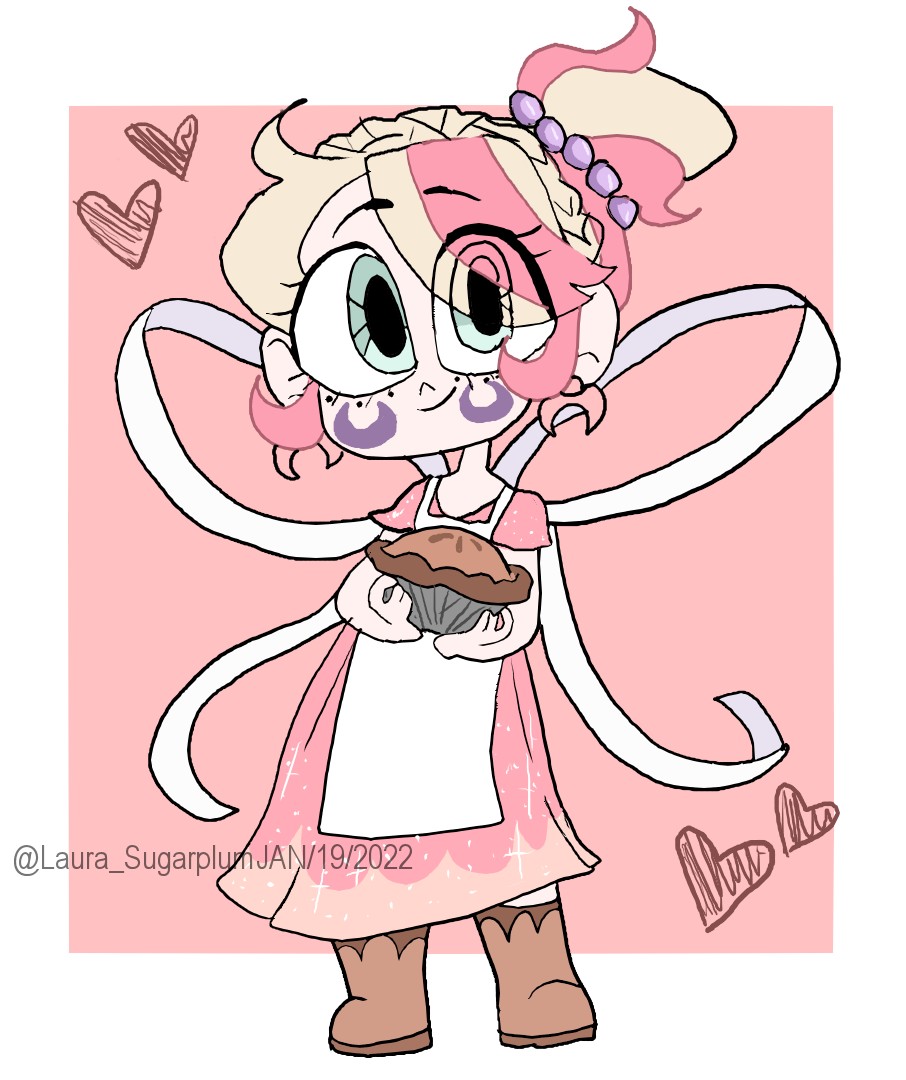 laura_sugarplum's tweet photo. #perlabutterfly #perlabutterflythomas #starckie
I made Perla a pie outfit! https://t.co/MDqe9qHCqs