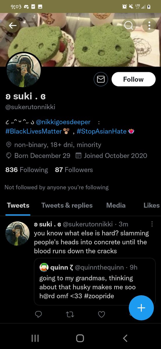 ZhnaOfficiall's tweet photo. Yall go report this fuck cuz like
Jesus fucking Christian just look thru their oage of them.telling all those kids that shit
#harassment #antizoophile #antizoophilia #zoophiles #zoophilia #zoopride #zoophilepride #FBI #pickasidetwitter https://t.co/sENyUGgHdS