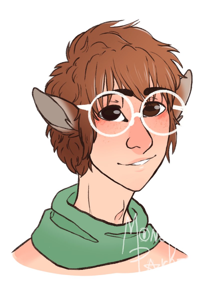 MonstarParker's tweet photo. First try at Silvanus. He’s a deer centaur who’s into chemistry and botany and general smart people things. 😌 https://t.co/jeGNbXW0KX
