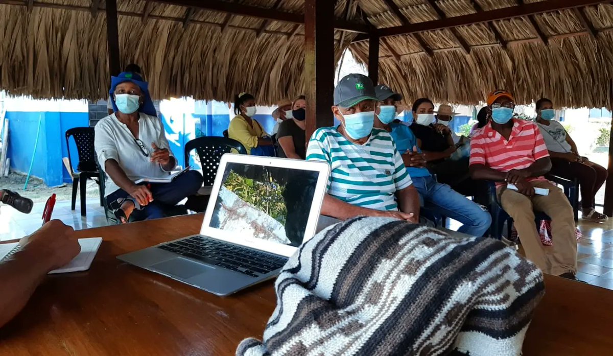 MAPCOColombia's tweet photo. 🌳🌊Hoy, en la evaluación final de la #AcciónMAPCO y con las #ComunidadesLocales en Cispatá, ratificamos un proceso de fortalecimiento y apoyo a los sistemas socioecológicos para la conservación de los #manglares. https://t.co/uEQyWaRcw5