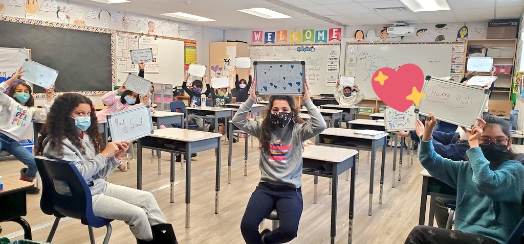 MrsHowards5s's tweet photo. We are back together!! π€ Today we had/heard/felt all the feelings! We started our day with an open, honest, vulnerable & compassionate circle. We shared and we listened. But best of all we connected @ddwhdsb I can't wait to see what tomorrow brings! @HDSB_smhwb @HdsbWellness https://t.co/Qgm8Uq6VFc