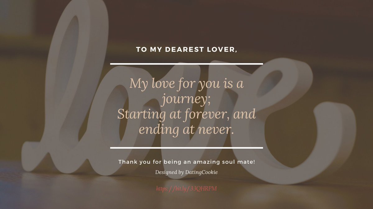 Dating_Cookie's tweet photo. My love for you is a journey;
Starting at forever, and ending at never.
#dating101
#lovequotes https://t.co/4tNXfgfePW