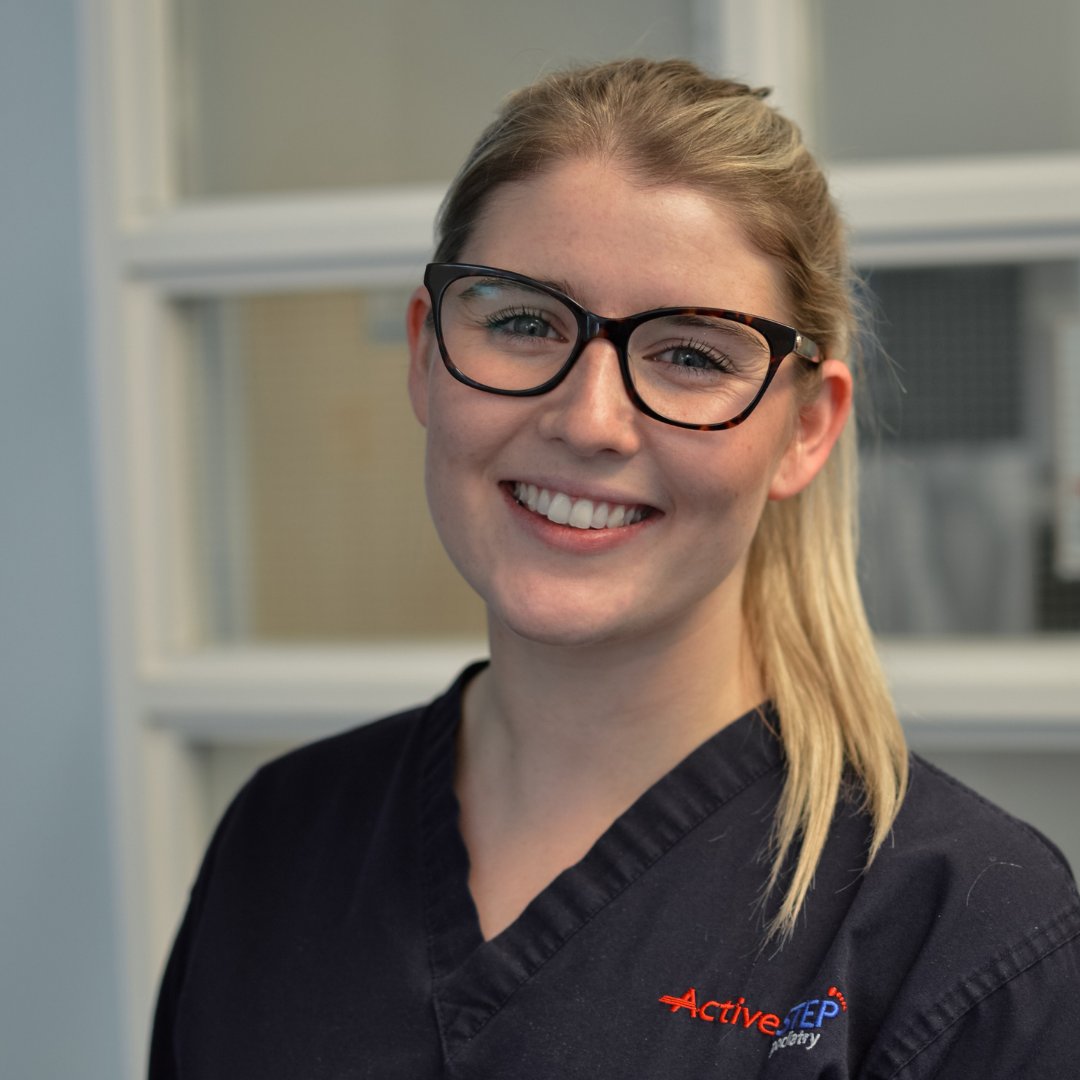 #MeetTheTeam 👋
Alice - Principal #Podiatrist
Time at Active Step: 2 yrs
Specialism: Alice has been working as a Podiatrist for 7 yrs.
Her specialism is in #Musculoskeletal Podiatry with a special interest in #heelpain and ankle #tendinopathies. 
Hobbies: Walking, Gym, Wine 😍