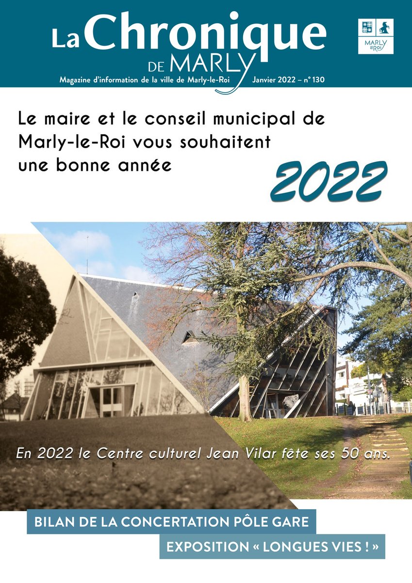 MarlyLeRoi_78's tweet photo. Distribution de La Chronique de Marly 20 &amp; 21 janvier
Premiers enseignements de la consultation Pôle gare #MarlyleRoi, 50e anniversaire du Centre culturel Jean Vilar...
Ce numéro est en ligne sur Calaméo https://t.co/2R24QXIvhR 
&amp; sur le site de la Ville https://t.co/Jgjo5Jn9Ek https://t.co/lNREkwI4G7
