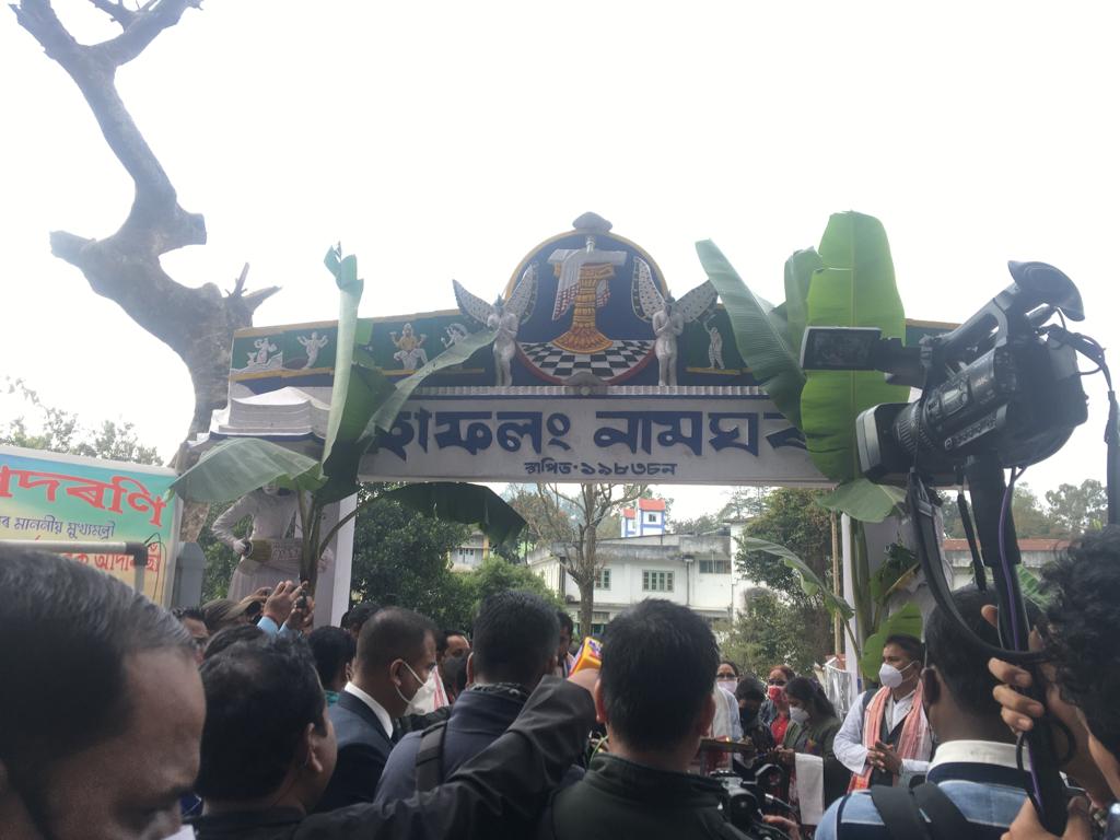 TeronRatan's tweet photo. Glad to be present at a series of Inuagural programs at Haflong Dima Hasao, Glaced by Hon'ble CM of Assam Sjt Dr Himanta Biswa Sarma, accompanied by Sjt #Piyush_Hazarika, Hon'ble Minister, along with Sjt #DonpainonThousen, Hon'ble District President (BJP) Dima Hasao, . https://t.co/0eWpAobKNc
