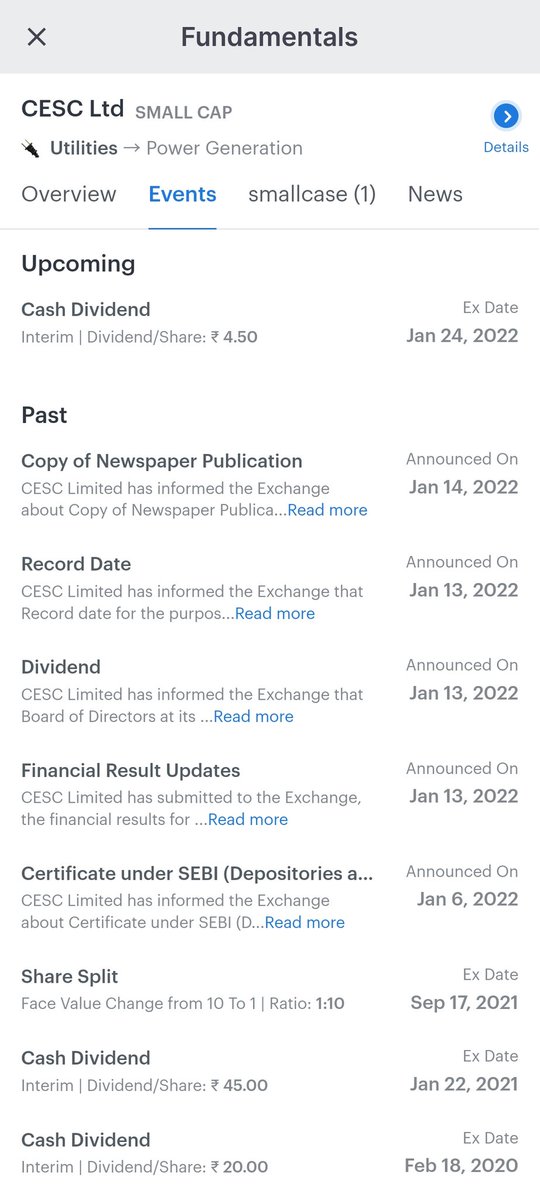 AasuTanania's tweet photo. #kids if you wanna gain Rs4.5 dividend per share.
Great news is its price only rs91.20
Go and grab this deal.
Otherwise you will say I didn't tell you. Go and buy #CESC at any price you will get.
#T_talks #TREASURE @CNBC_Awaaz @AasuTanania https://t.co/QfRhpxaaah