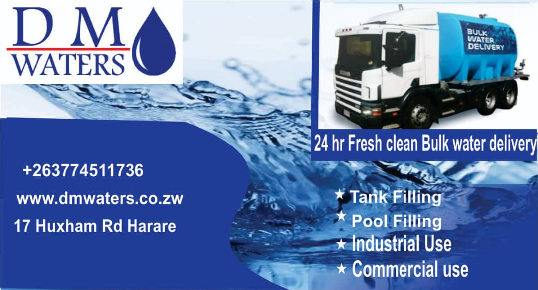 Bulk water deliveries for all your home, commercial and industrial use today. #onebusiness #water #commercial #home #Construction #Zimbabweans @PatieMusa 
https://t.co/VWtP4pQDdI https://t.co/ZS1Qnzwu9X