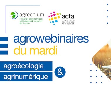 Mardi prochain 25 janvier, les agrowebinaires du mardi de 13h à 14h "Effets des pesticides sur la biodiversité, la santé animale et la santé humaine" avec 3 intervenants vétérinaires et médecins.  Pour pour vous inscrire ow.ly/zSeS50HwXeo