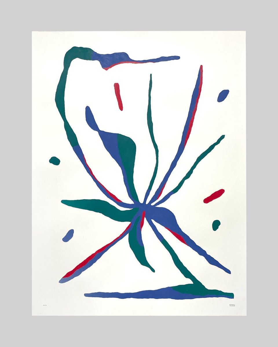 I made a new painting :-)
Acrylic paint on paper, 70x93cm, 2022