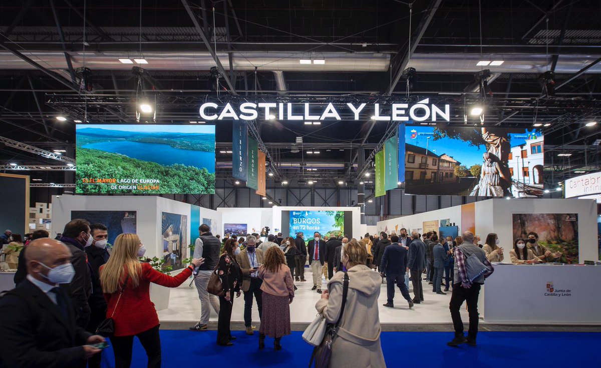 Buenos días, ayer comenzó FITUR donde Castilla y León se presentó como el principal destino de turismo de interior🧳🏕️Con una apuesta en torno a la comercialización, la promoción, la sostenibilidad y la accesibilidad de la oferta. #SienteCastillayLeón